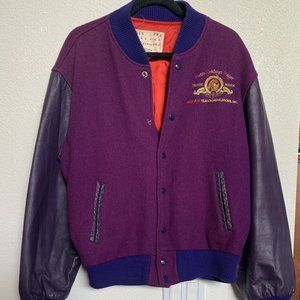 ***Vintage OFFICIAL Twilight Zone Movie Crew Bomber/Varsity jacket. Sz Men's L